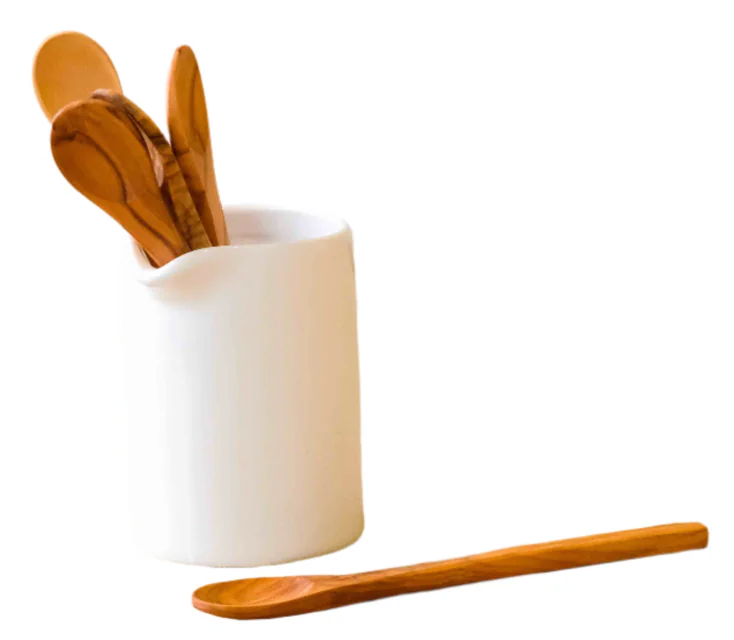 Bella Cucina 7” Jam Olive Wood Spoon