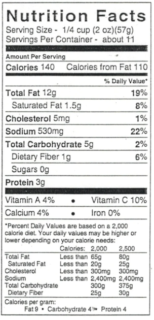Bella Cucina Artichoke Lemon Pesto Grande 23oz.