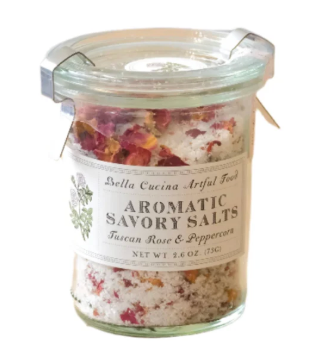 Bella Cucina Tuscan Rose & Pink Peppercorn Savory Salt