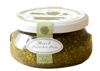 Bella Cucina Mint & Pistachio Pesto 6oz.