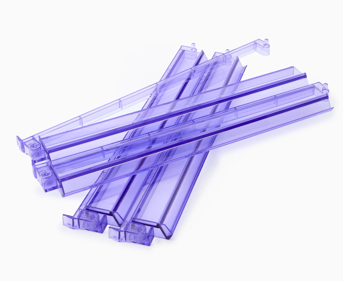 Acrylic Rack and Pusher Set : Lilac