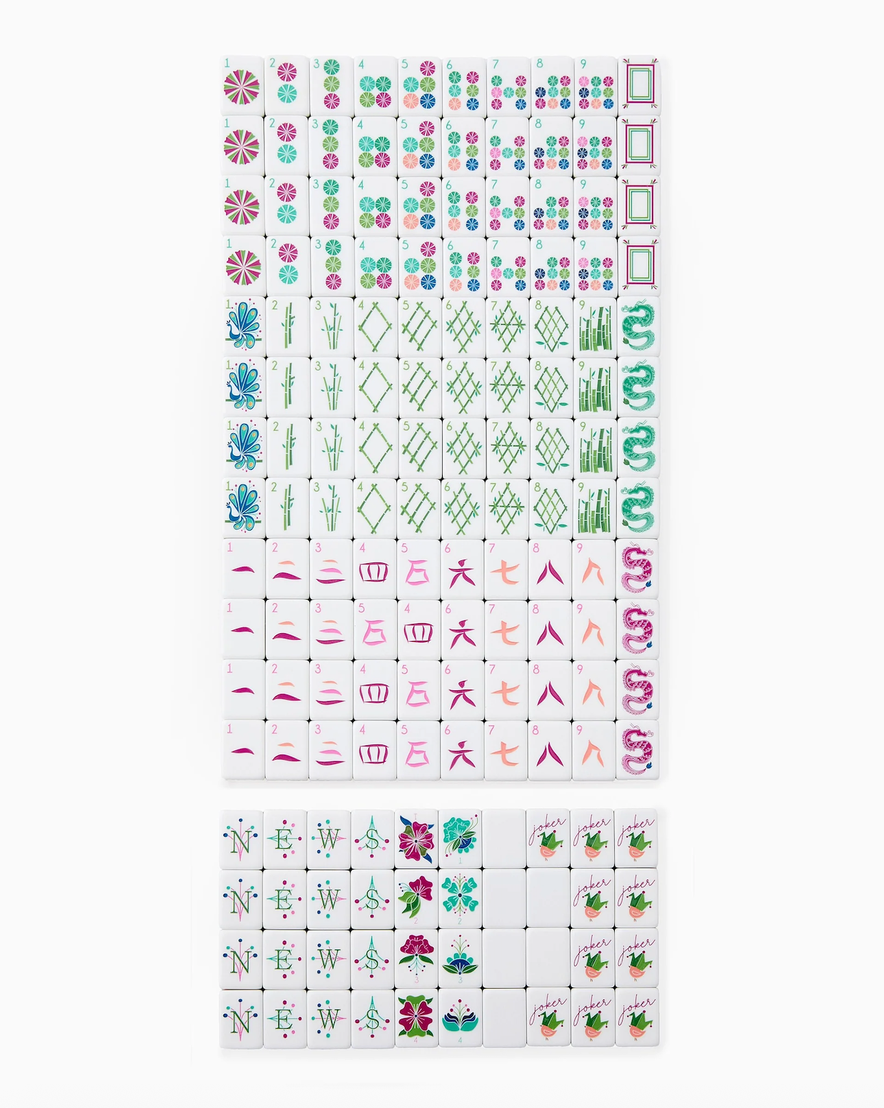 Dandy Mahjong Tile Set