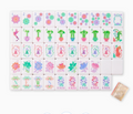 Pearlescent Mahjong Tile Set