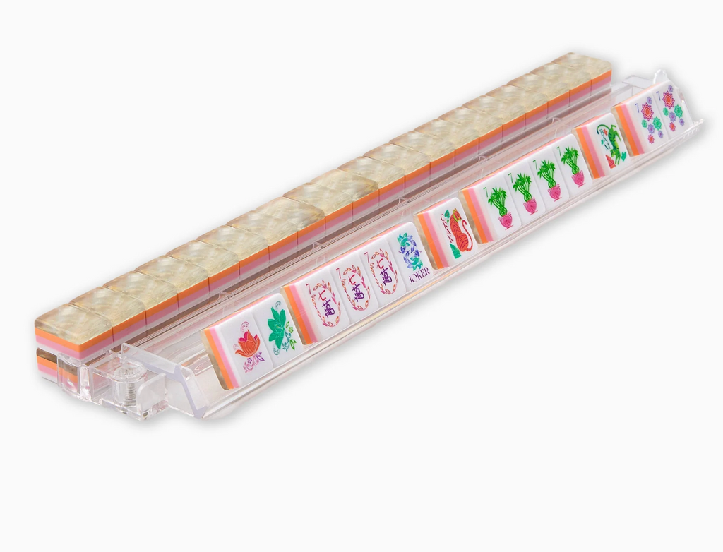 Pearlescent Mahjong Tile Set