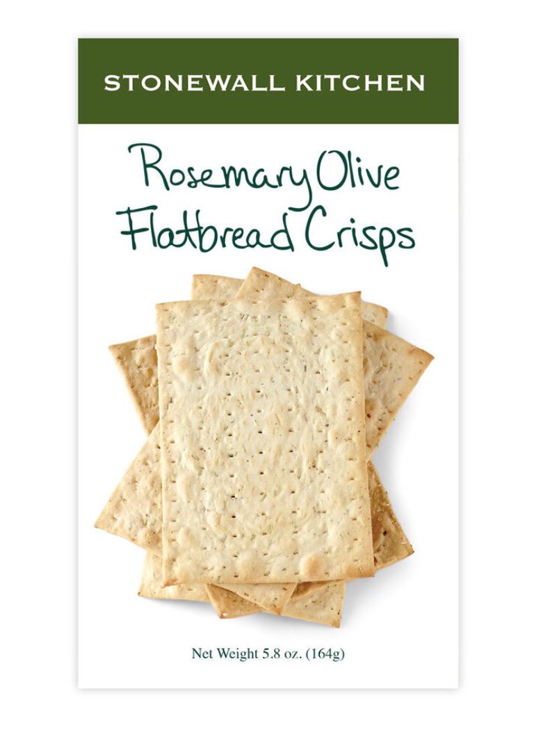 Rosemary Olive Flatbread Crisps