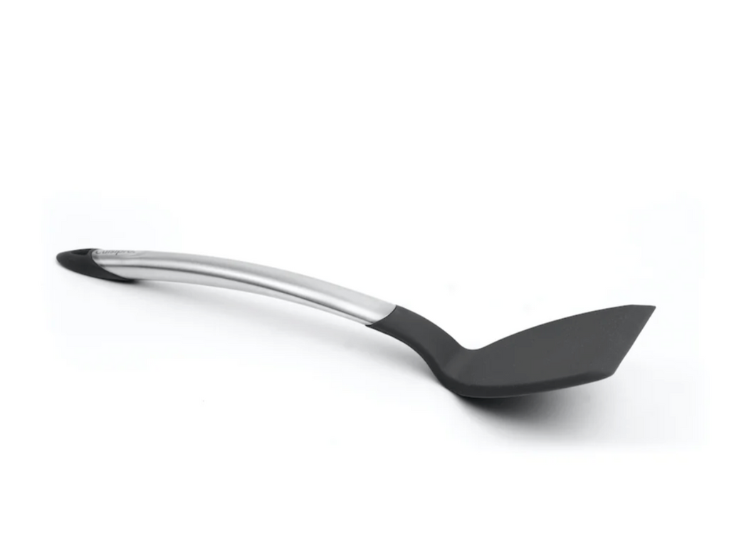 Stainless / Silicone Turner