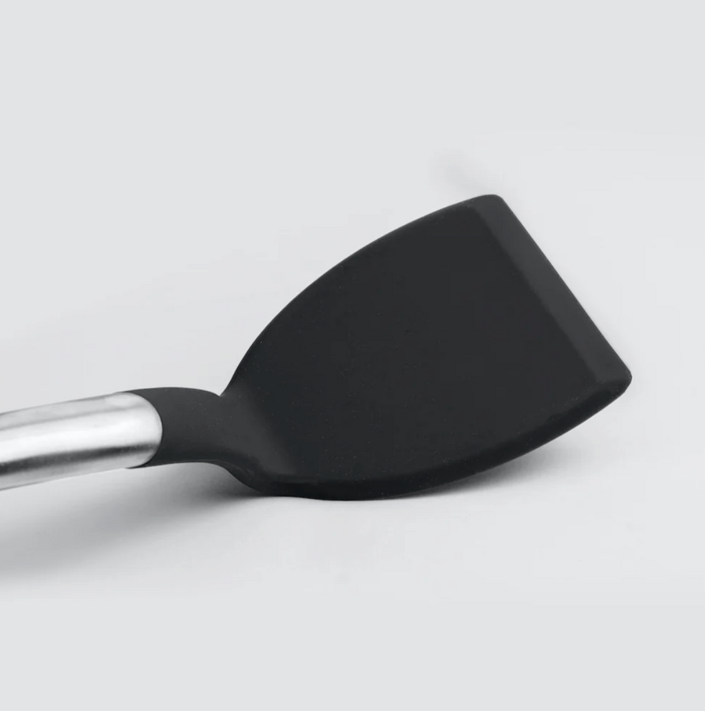 Stainless / Silicone Turner