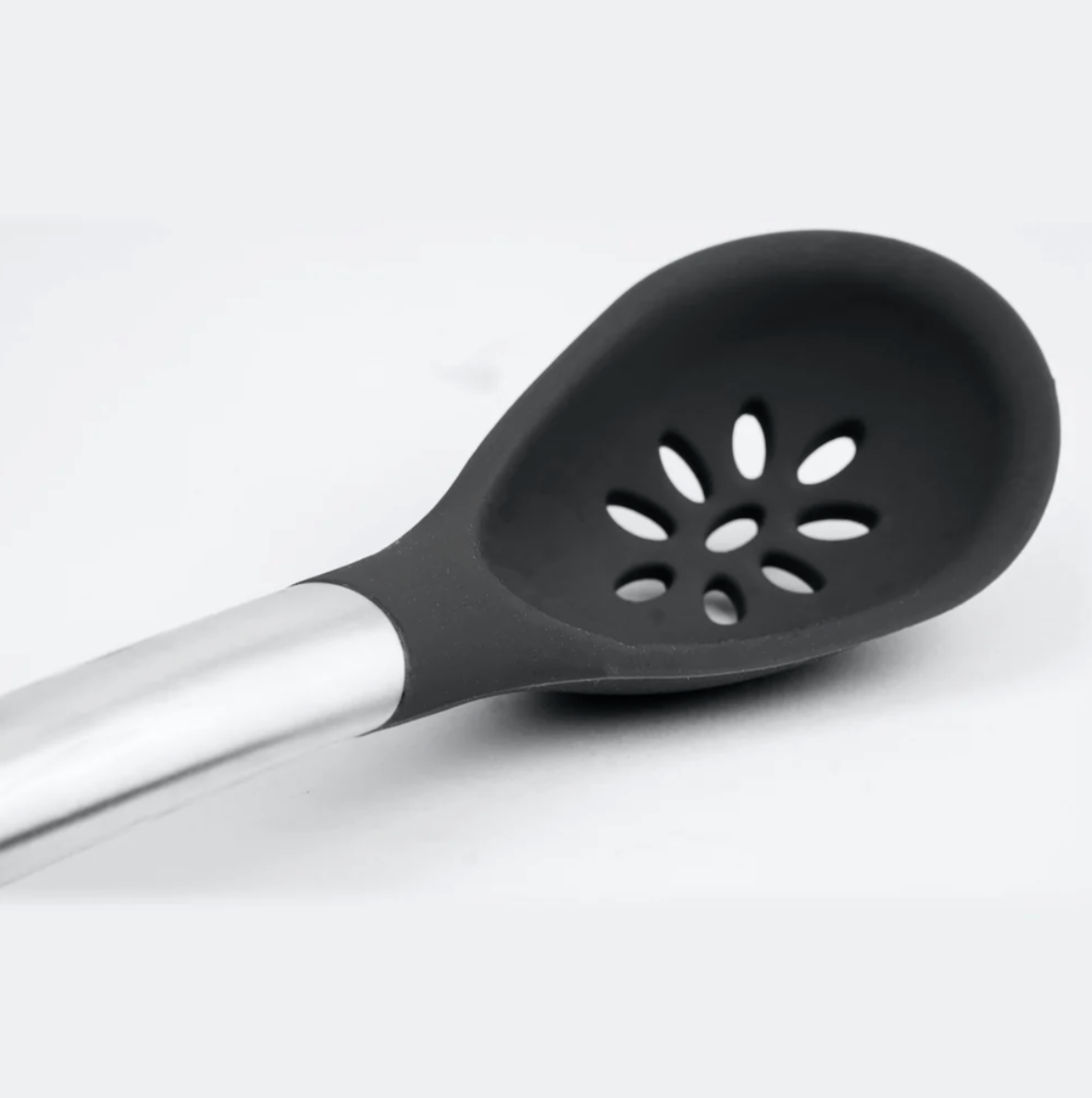 Stainless / Silicone Slotted Spoon