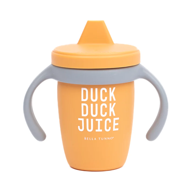 Duck Duck Juice Happy Sippy Cup - Orange