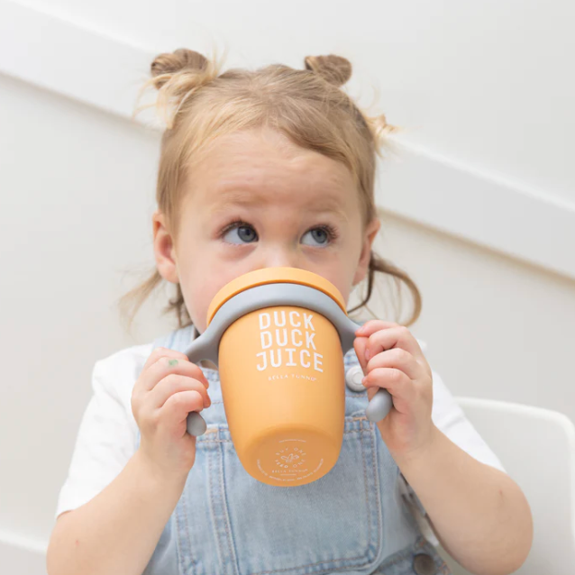 Duck Duck Juice Happy Sippy Cup - Orange