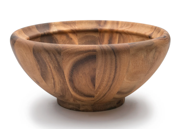 Salinas Acacia Salad Bowl LG by Ironwood