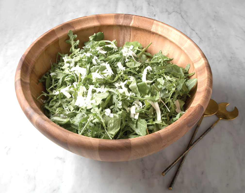 Salinas Acacia Salad Bowl LG by Ironwood