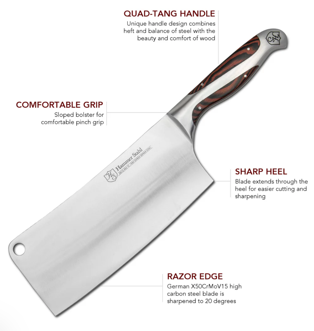 8" Cleaver