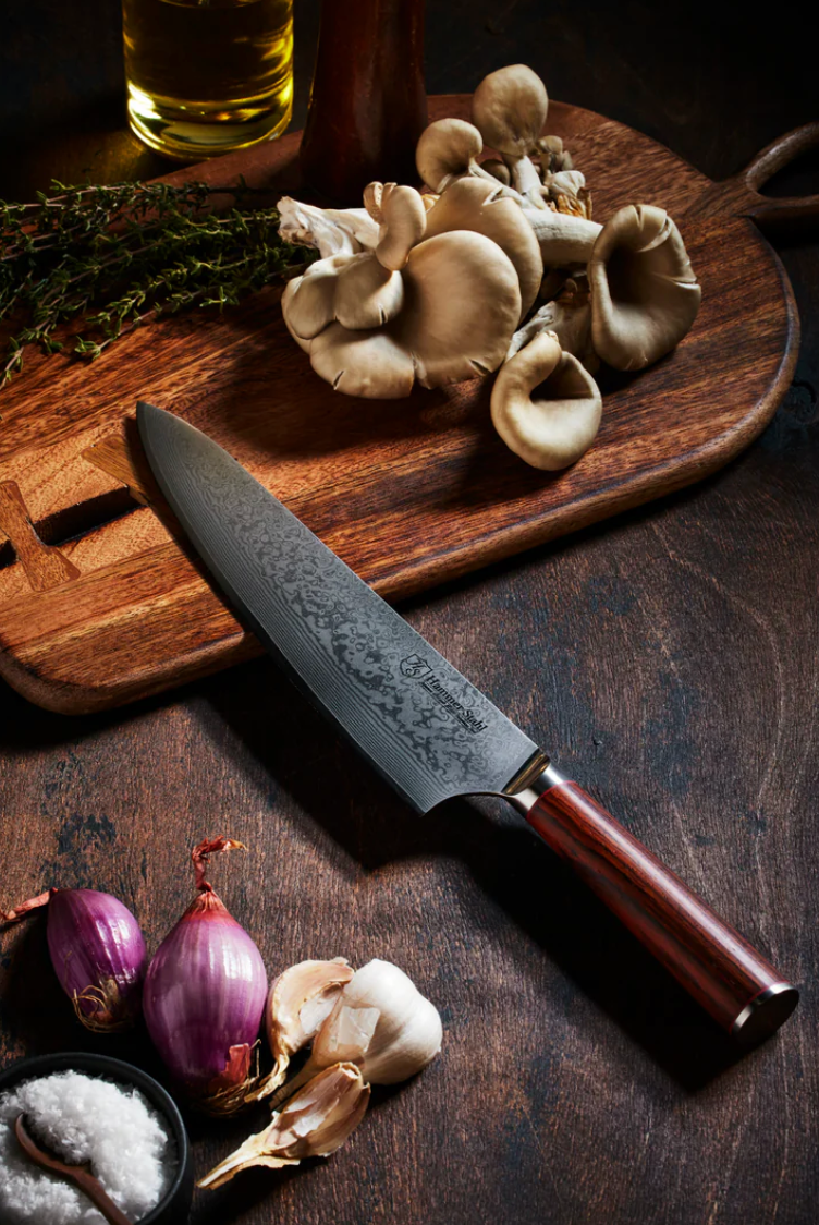 Damascus Series 9" Chef