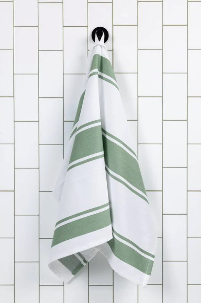 Dobby Towel : Hedge Stripe