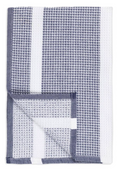 Ink Blue Waffle Terry Stripe Towel