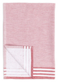 Crimson Modern Terry Stripe Towel