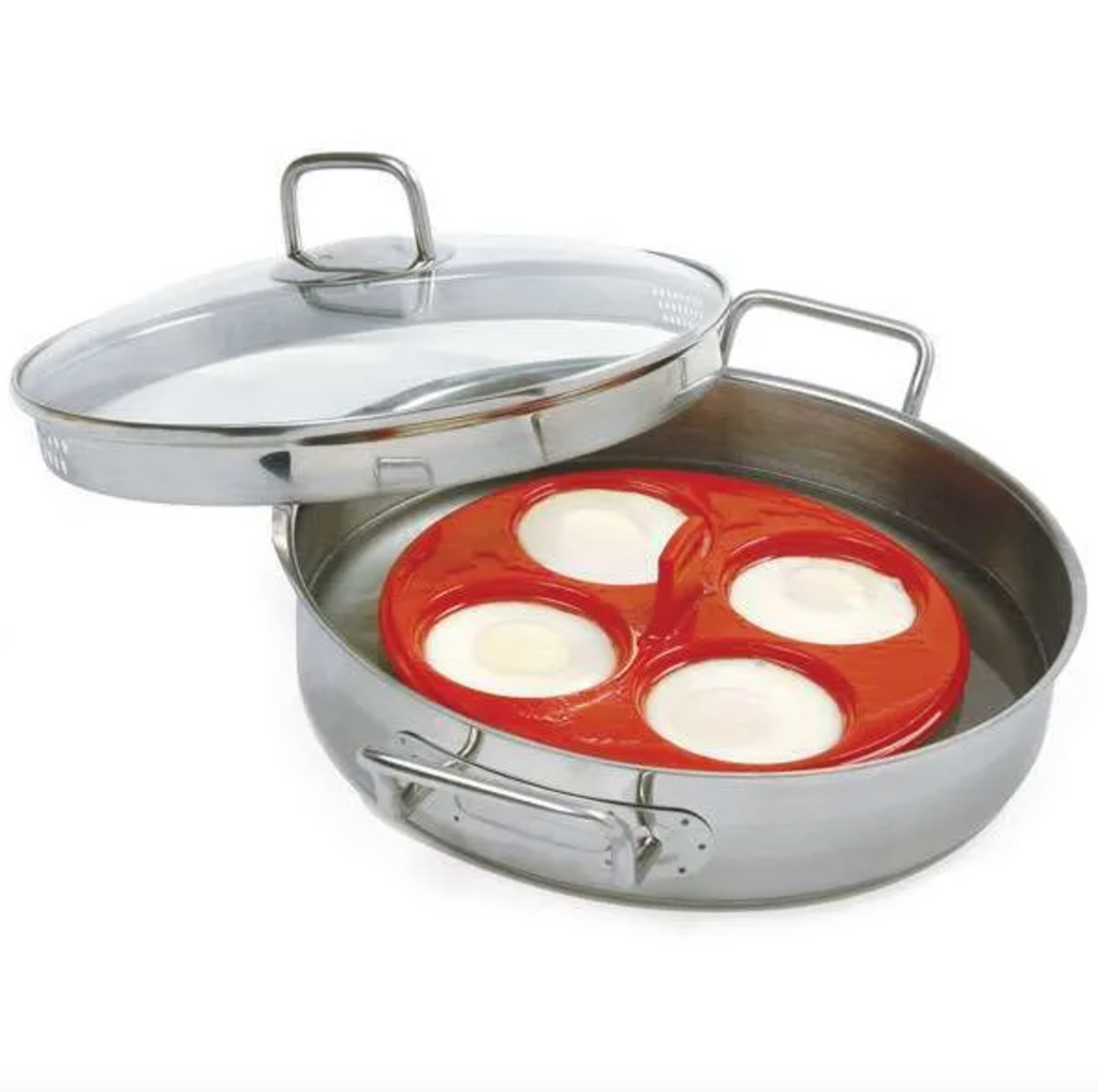 4 Egg Poacher, Silicone