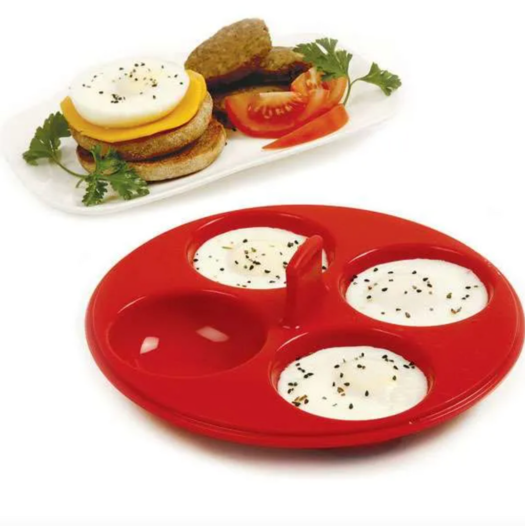 4 Egg Poacher, Silicone