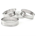Stainless English Muffin Rings 4pc.