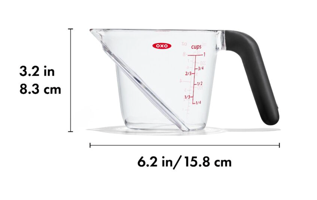 1 Cup Angled Measuring Cup