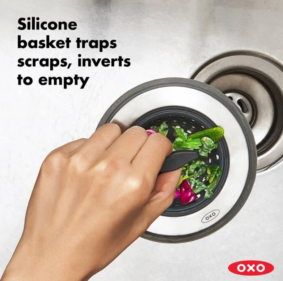 2-in-1 Sink Strainer Stopper