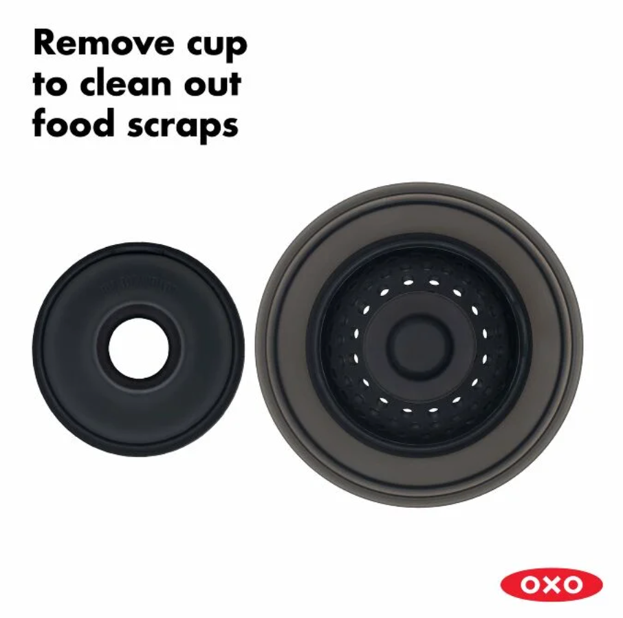 2-in-1 Sink Strainer Stopper