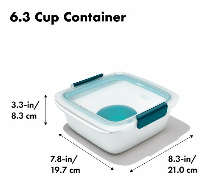 Prep & Go Salad Container