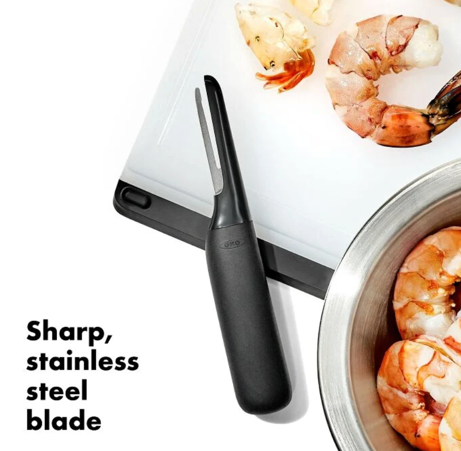 Shrimp deveiner & cleaner