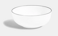 Line Matt Black Cereal Bowl