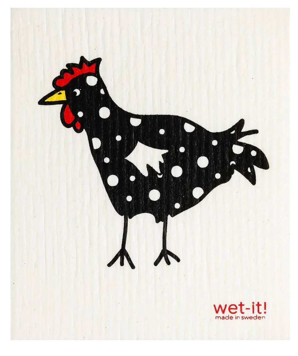 Wet It! - Spotted Black Chicken