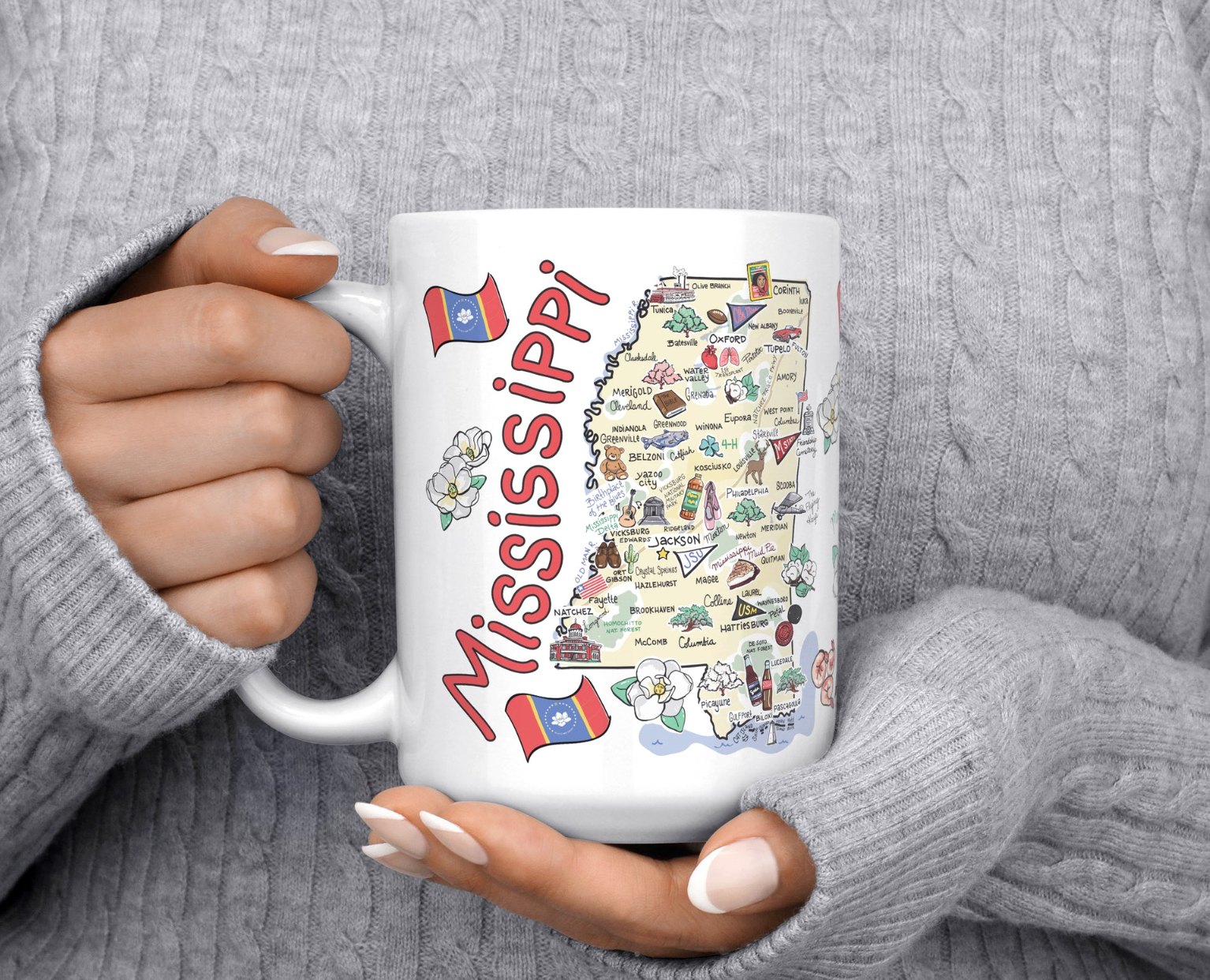 Fishkiss Mississippi Mug