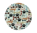8" Trivet : Paws n Bones