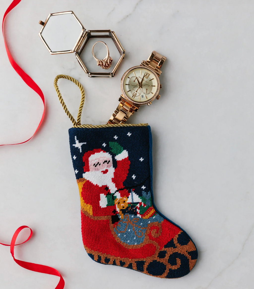 Bauble Stocking Sleigh Ride Santa