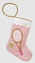 Bauble Stocking Grand Slam Tennis Racquets in Pink