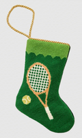 Bauble Stocking Grand Slam Tennis Racquets in Green