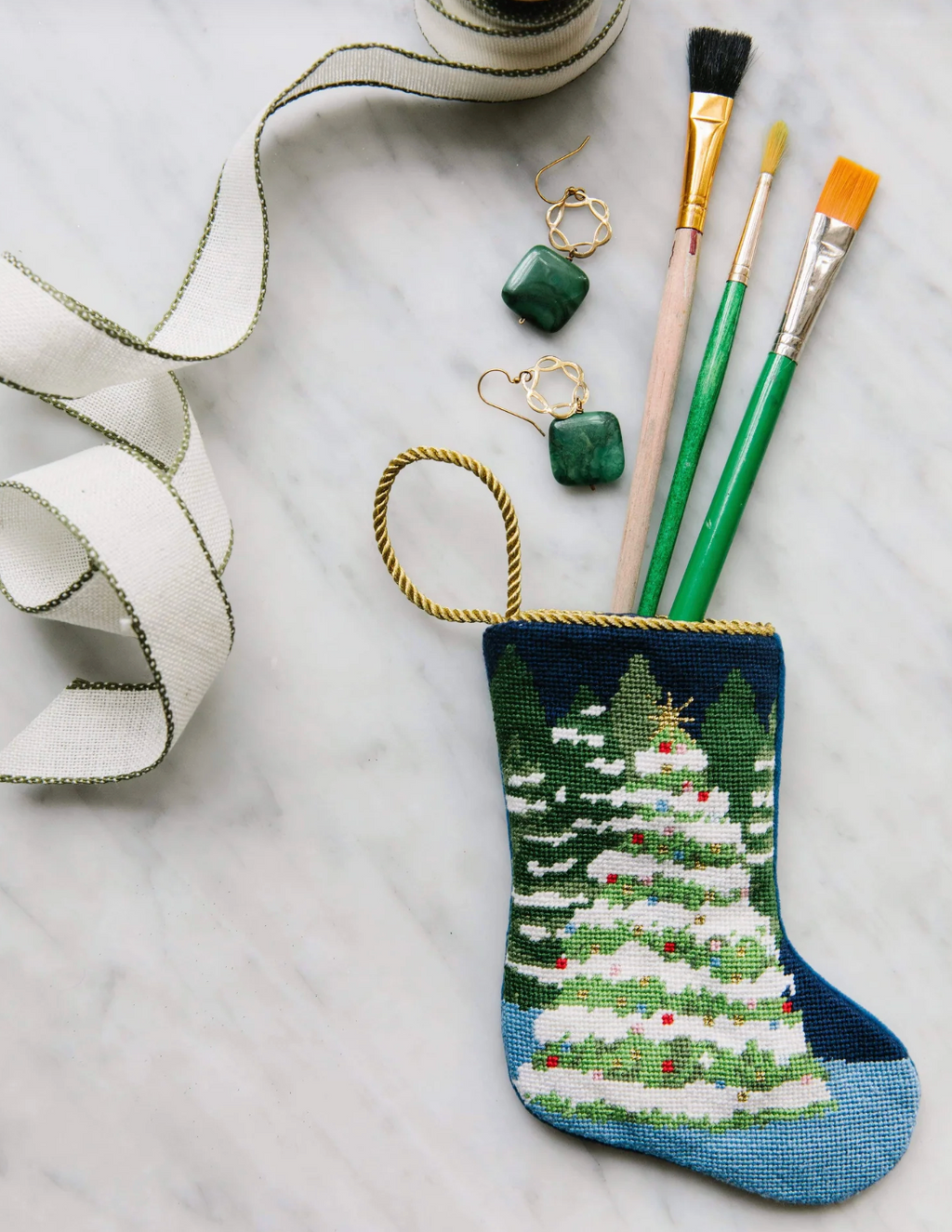 Bauble Stocking Winter Wonderland