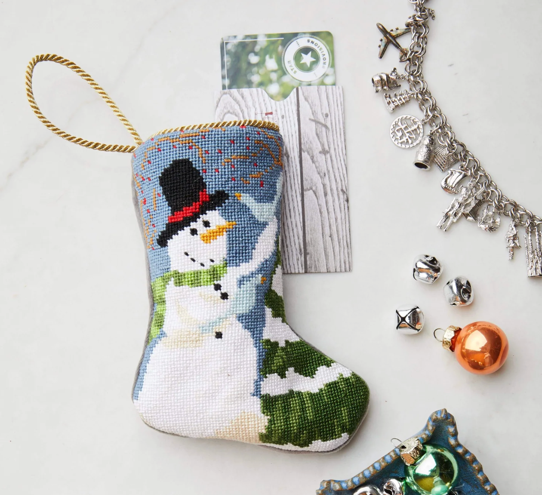 Bauble Stocking Frosty
