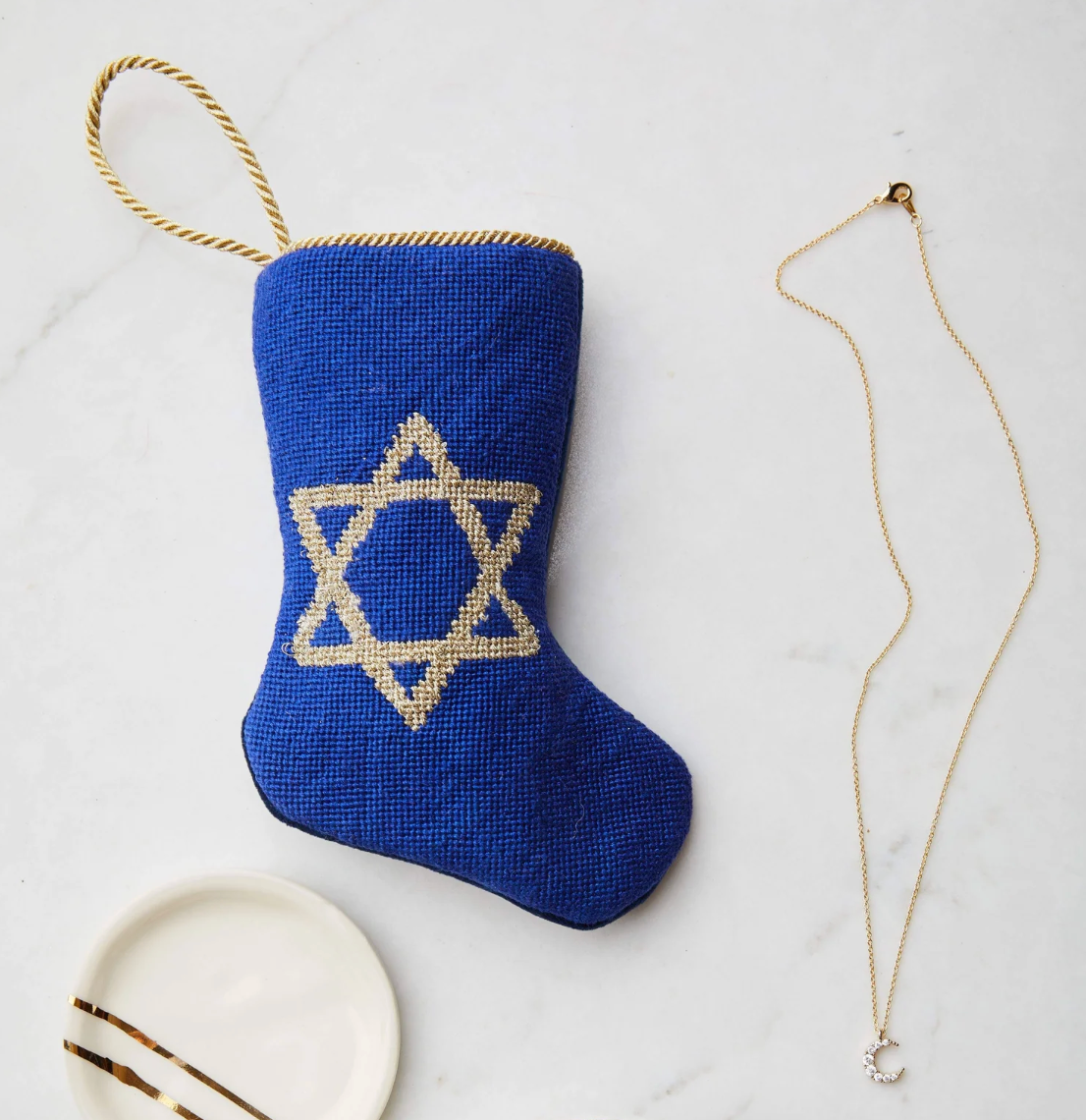 Bauble Stocking Star of David