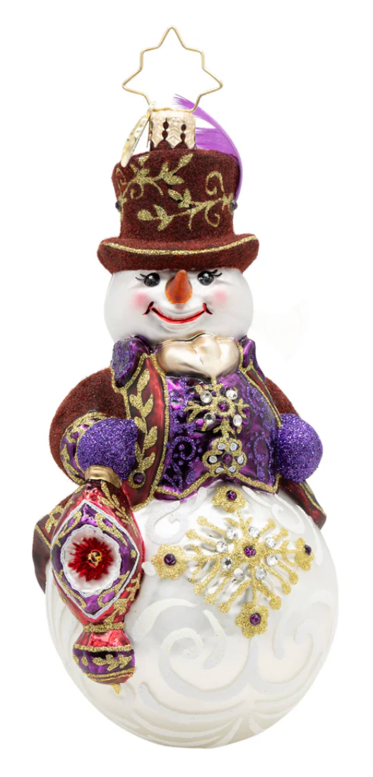 Opulent First Ornament by Christopher Radko