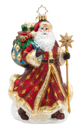 Starlight Keepsake Santa by Christopher Radko