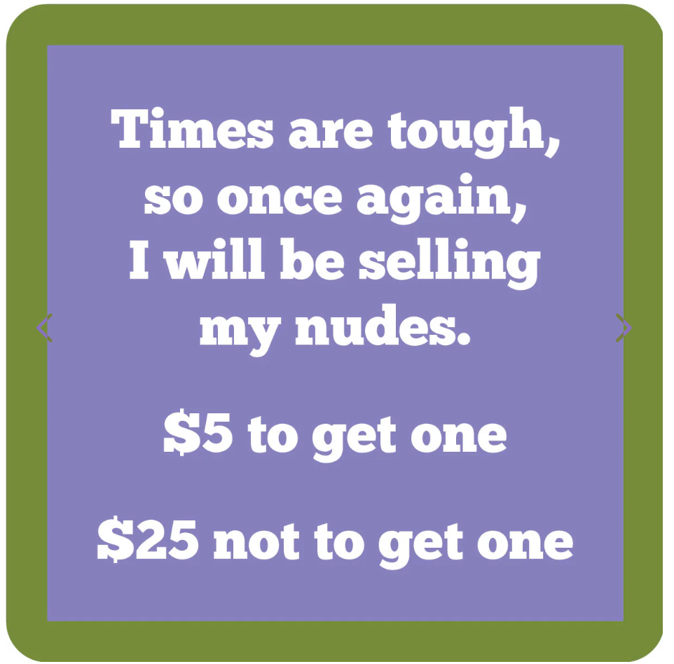 Coaster : Sell Nudes
