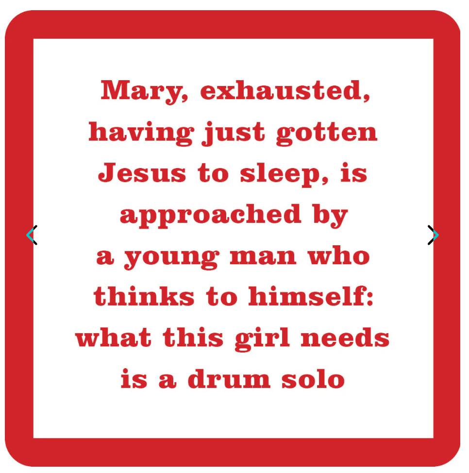 Christmas Coaster : Drum Solo Christmas