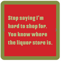Christmas Coaster : Hard to Shop