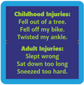 Coaster : Childhood injuries