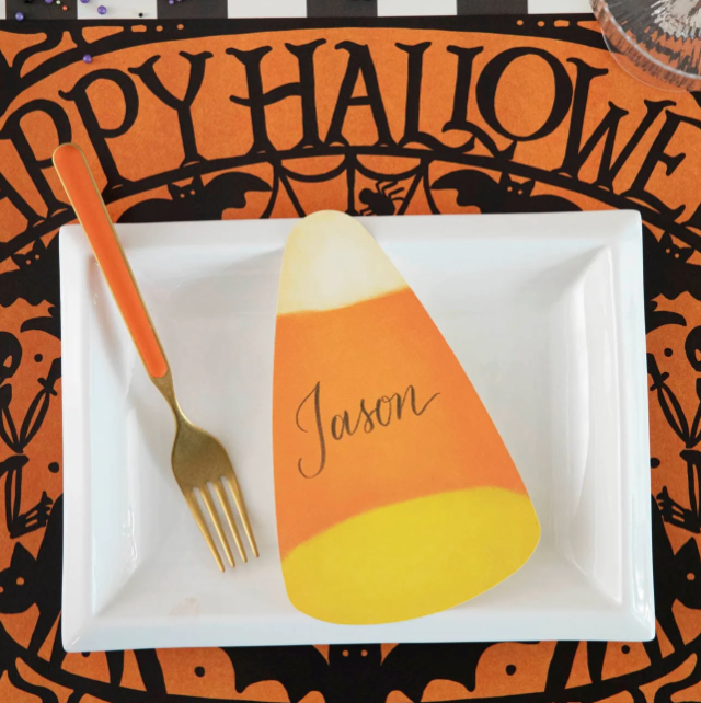 Candy Corn Table Accent - Pack of 12
