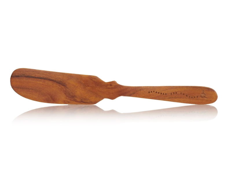Teak Honeycomb Knife