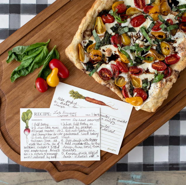 Farmer's Market Recipe Cards