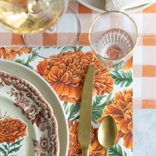 Marigold Harvest Placemat - 12 Sheets