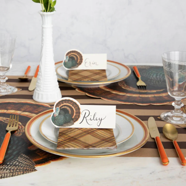 Heritage Turkey Place Card